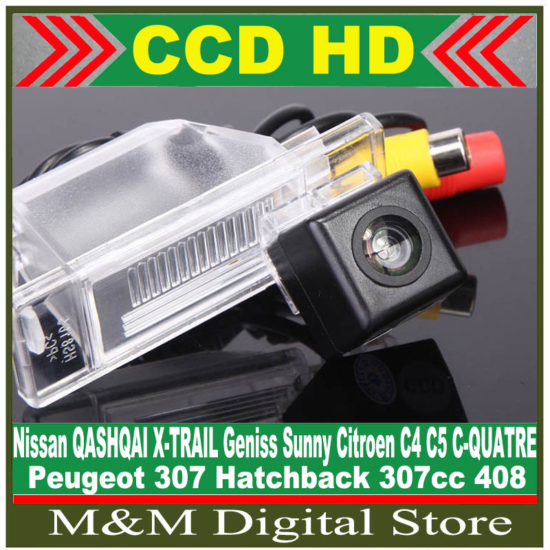 CCD CCD ڵ  ī޶ ֻ QASHQAI X-TRAIL Geniss Sunny/ Citroen C4 C5 C-QUATRE/ Peugeot 307 Hatchback 307CC 408